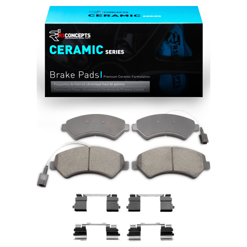 Ram Promaster Brake Pads - Front - R1 Concepts - Ceramic - `14-`25